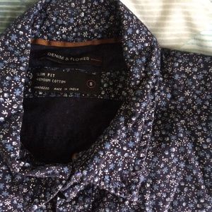 Floral Long Sleeve Button Down